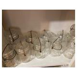 many canning jars