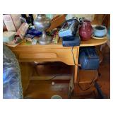 whoops, uncleared desk