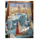 bins of paper goods unopened