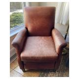 **leather chair as found
