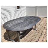 **teak outside table