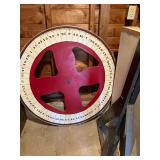 complete "roulette" type game wheel from Nantucket Beach Amusement Park