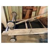 2 teak chaise