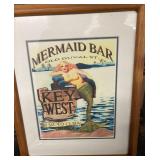Key West framed small poster $38