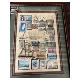 framed stamps  $25