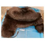Russian mink trapper hat $40