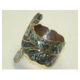 Mexican Sterling w Abalone