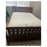 QUEEN SIZE BED WITH LUXURY MATTRESS