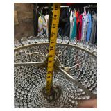 BACCARAT CHANDELIER 10 INCHES DEEP