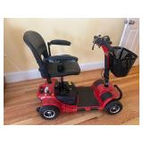 SCOOTER WITH RAMP AND CARRIER