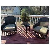 WEATHER RESISTANT WICKER PATIO FURNITURE