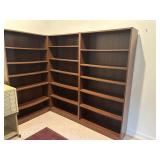 SEVERAL BOOKSHELVES