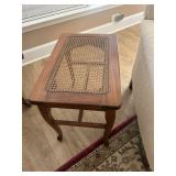 TABLES WITH CANE TOP