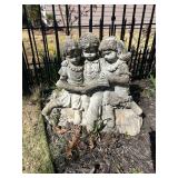 SEVERAL YARD STATUES