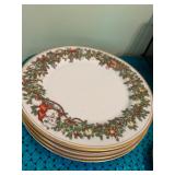 FITZ & FLOYD HOLIDAY DISHES