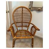 TWO BAMBOO CHAIRS