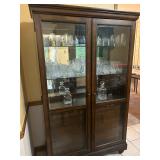 LARGE CABINET, DISPLAY SHELVES, BAR