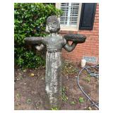 LARGE CONCRETE STATUE-PLEASE BRING HELP IF YOU PURCHASE-WE WILL NOT BE HELPING TO MOVE THE CONCRETE 