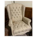 TWO WINGBACK CHAIRS