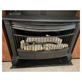 THREE PORTABLE FIREPLACES