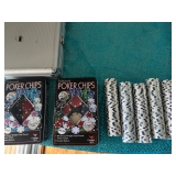 LOTS OF POKER CHIPS