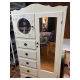 VINTAGE WARDROBE FOR GIRLS ROOM