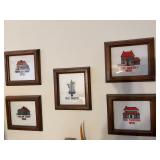 LOTS OF HANDMADE FRAMED ART