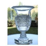 1) Lalique Versailles crystal vase - Asking Price: $2,200