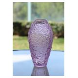 6) Lalique Purple Vase - Asking Price: $700