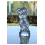 12) Lalique Faune Nude Figurine - Asking Price: $325