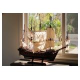 41) Antique Galleon Model Boat - Asking Price: $495