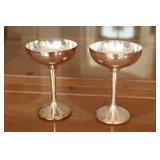 68) 2 International Silver Co Cups - Asking Price: $30 for Pair