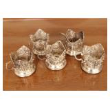 74) 5 Silver Cups - Asking Price: $525