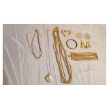 Gold Costume Jewelry