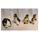 Penguins and Kool Cigarette Shakers