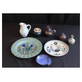 Norwegian Chicken plate and pottery