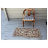 Rug and chair