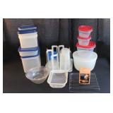 tupperware and rubbermaid