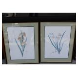framed flower art