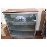 Vintage Metal Bookcase