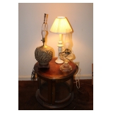 End Table & Lamps