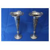 sterling silver candlesticks