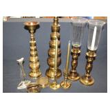 brass candlesholders