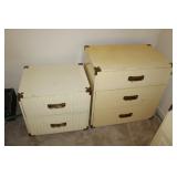 3 drawer chest and end table