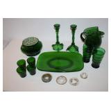 Depression Green Glass