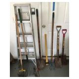 Ladder & Garden tools