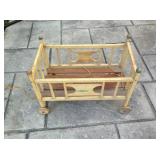 Vintage doll crib