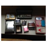 Zippo and Ronson lighters