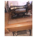 Antique White Family Rotary sewing machine 