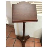 Vintage sheet music stand 